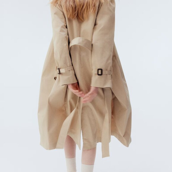 Twill Trench Coat- H&M - Picture 4 of 8